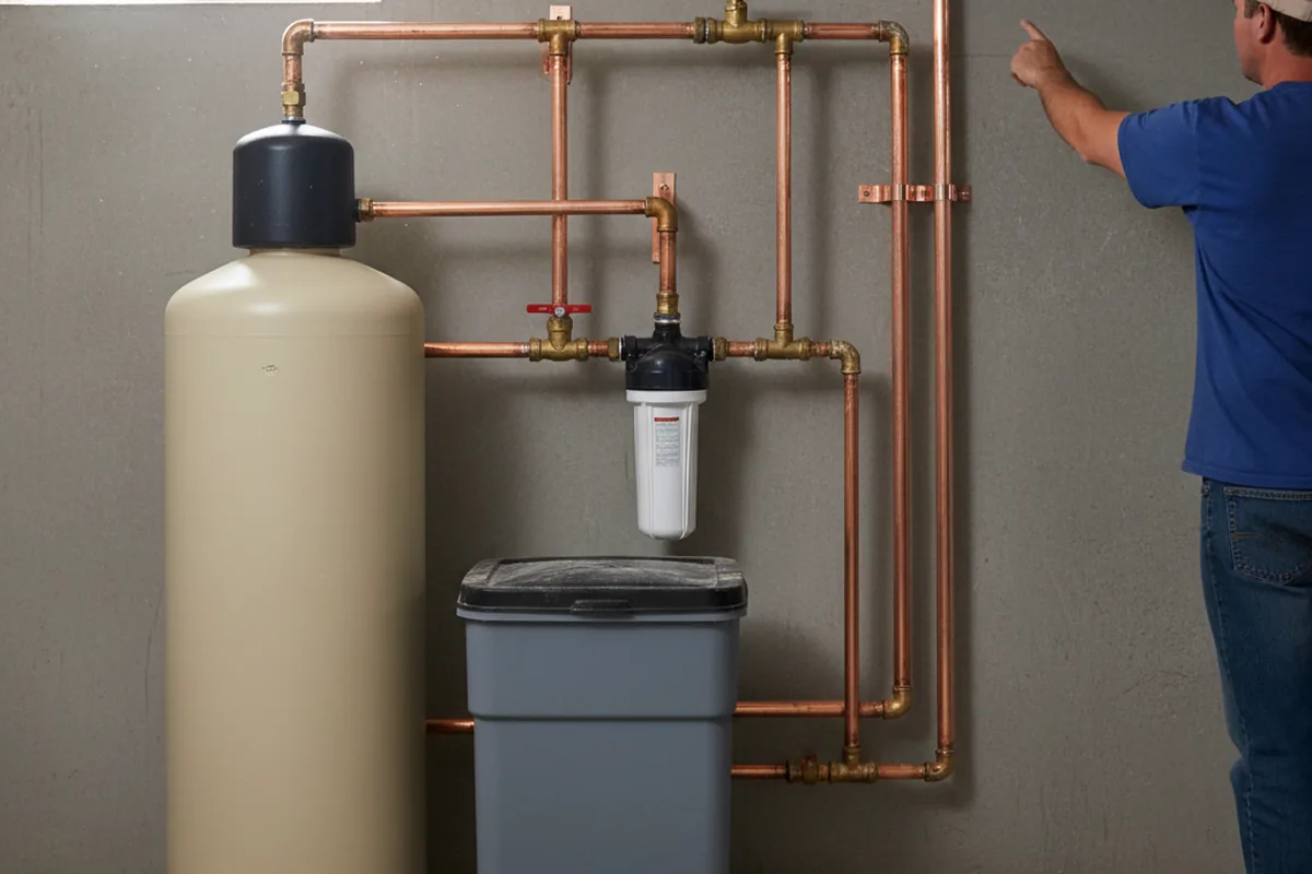Whole-house water treatment system installed in Maple Shade